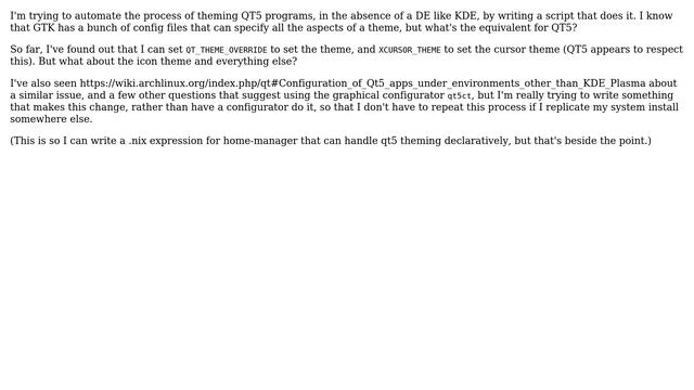 Is there a way to set the QT icon theme, and other theme elements, from the command line? смотреть онлайн