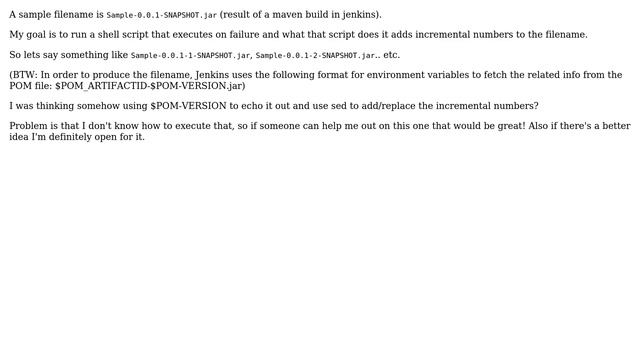 Unix & Linux: SED find and replace element in filename with incremental values смотреть онлайн