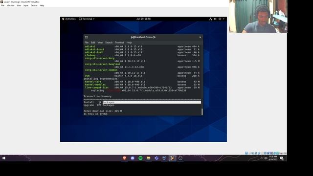 1.1 (B) || Experiment 7-6 || Instalando actualizaciones || CentOS 8 смотреть онлайн