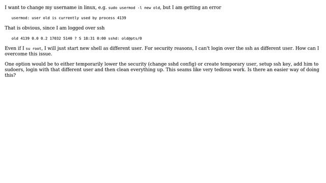 Unix & Linux: How to (truly) become different user over ssh? смотреть онлайн
