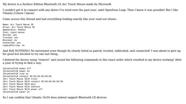 Ubuntu: How do I get Logitech MX Anywhere 2 to work in 16.04 (Bluetooth smart)? (3 Solutions!!) смотреть онлайн