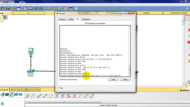 KONFIGURASI ROUTING OSPF смотреть онлайн