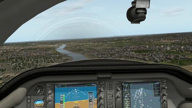 Paris from Sky - X-Plane 10 | Xubuntu Linux Gameplay смотреть онлайн