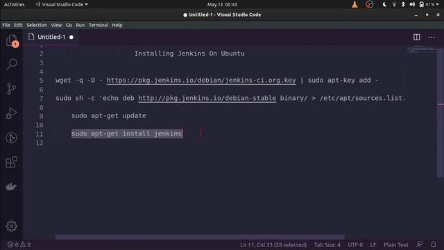 Installing Jenkins on Ubuntu смотреть онлайн