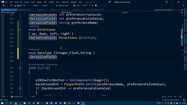 Unity - Creating a dropdown list inside script unity inspector window смотреть онлайн
