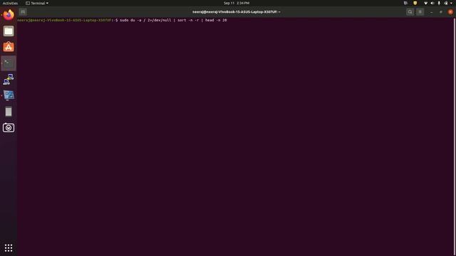 Linux Command to find out files having large sizes on the computer. смотреть онлайн