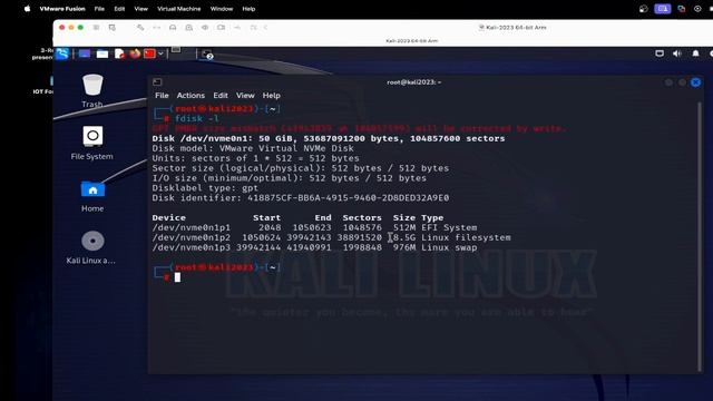 Increasing hard disk size in Kali Linux 2023 for Mac book Pro M3 processor смотреть онлайн
