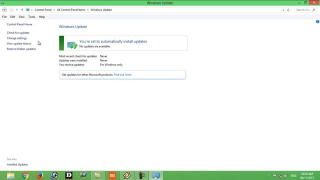 How change windows update and firewall settings in widows pc смотреть онлайн