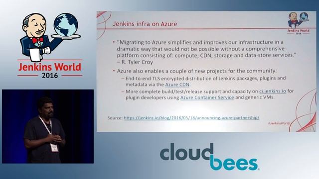 Jenkins World 2016 - Azure DevOps Integrations with Jenkins смотреть онлайн