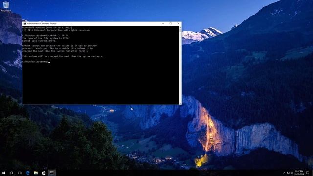 Check and fix HDD Errors in Windows 10 смотреть онлайн