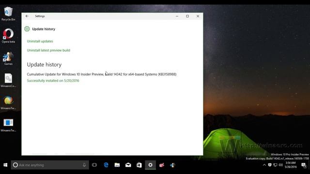 Update History in Windows 10 - how to view смотреть онлайн