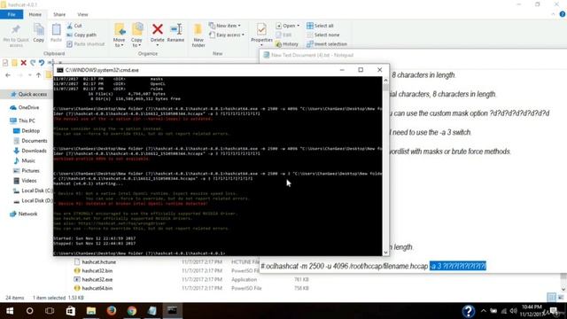 Bruteforce Attack With Hashcat CLI On Windows Part-2 (HACKING)