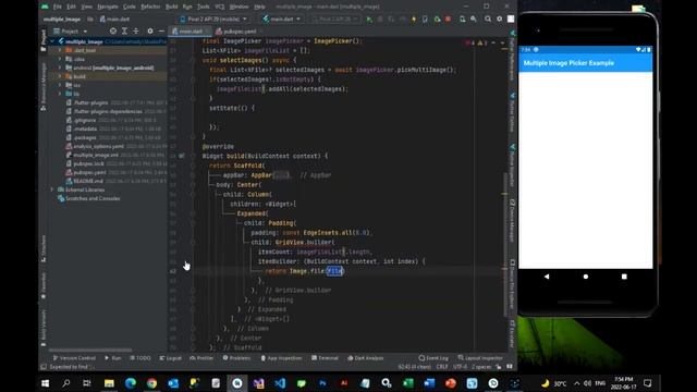 22- Flutter Pick Multiple Images from Gallery смотреть онлайн