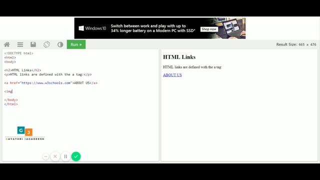 HTML- Link,Img,Break Tags- PART3 смотреть онлайн