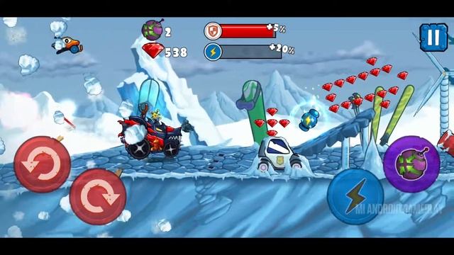 CAR EATS CAR 3 SNOWBLOWER BOSS FIGHT LEVEL GAMEPLAY WALKTHROUGH PART 50 смотреть онлайн
