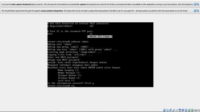 Install dan Konfigurasi Interfaces, Dns, Dhcp, Ftp dan Web Server (joomla) смотреть онлайн