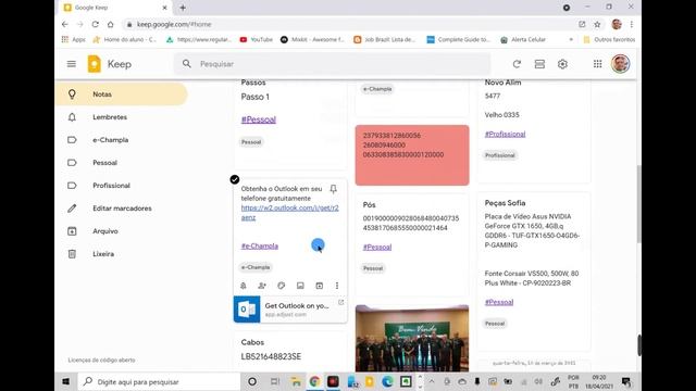 Melhores Dicas do Melhor aplicativo de Notas! Notas do Keep (Google Keep)!!!! смотреть онлайн