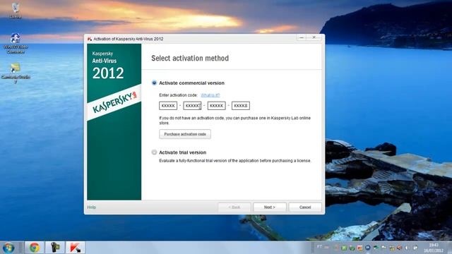 Ativando o Kaspersky 2012 versão 12.0.0374 смотреть онлайн