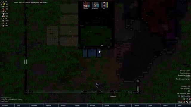 Rimworld - Tropical Rainforest S02E07 "Who loves Watermelon Soda?" смотреть онлайн