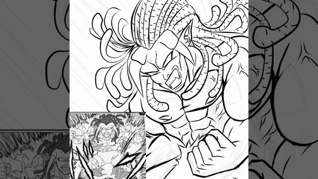 GAS The Strongest In The Universe!! Manga panel illustrated by me_Dragon ball Super Manga_chapter 8 смотреть онлайн