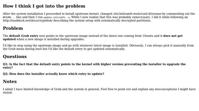 Ubuntu: How is Grub updated after each kernel upgrade? смотреть онлайн