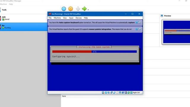 Installasi Linux Debian via VirtualBox смотреть онлайн