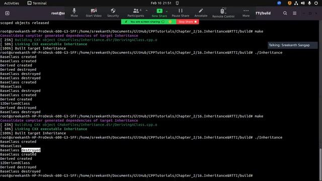 16 Part 1 : Run time Type Identification of a class in CPP смотреть онлайн