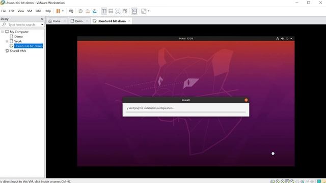Install Ubuntu Linux 20.04 LTS using vmWare Workstation (Auto Mode) смотреть онлайн