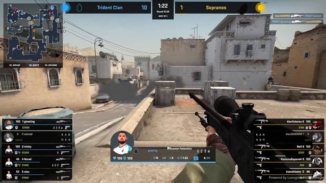 ЧИТЕРЫ РАЗНОСЯТ КОМАНДУ SEIZED НА ТУРНИРЕ | TRIDENT VS SOPRANOS НА ESEA Spring Cash Cup 5 Europe смотреть онлайн