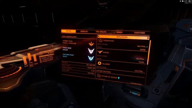 Elite Dangerous Taking down a beefy anaconda смотреть онлайн