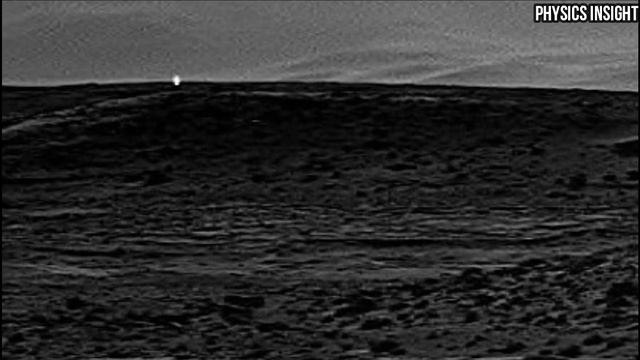 A Mysterious UFO Light Shining From Underground Martian Surface Spotted By NASA's Curiosity Rover смотреть онлайн