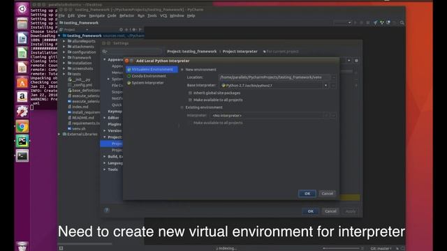 Setup Testing framework on Linux OS смотреть онлайн