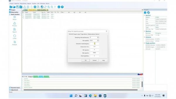 GNSS TUTORIAL- POST-PROCESSING STATIC DATA USING COMPASS SOLUTION SOFTWARE BY COMNAV TECHNOLOGY