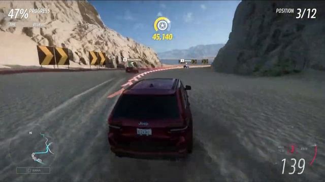 Offroad Race Jeep Grand Cherokee SRT - Forza Horizon 5 смотреть онлайн