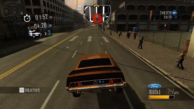 Driver San Francisco | Escape e Entregue o Mustang Mach Sobre a Bay Bridge смотреть онлайн