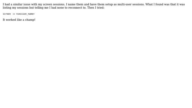 DevOps & SysAdmins: Can't get detached screen to resume (7 Solutions!!) смотреть онлайн