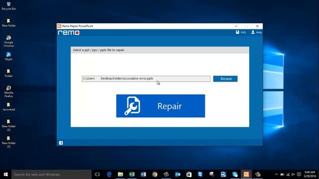 How to Fix Powerpoint 2010 File Association Errors смотреть онлайн