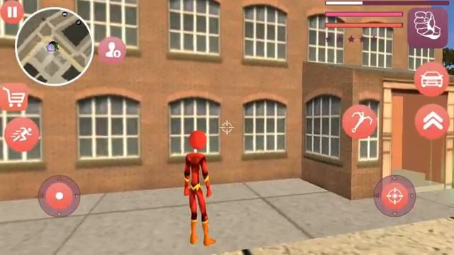 Flash Stickman Rope Hero Speed Hero Crime Simulator | Android/iOS | Gameplay | HD смотреть онлайн