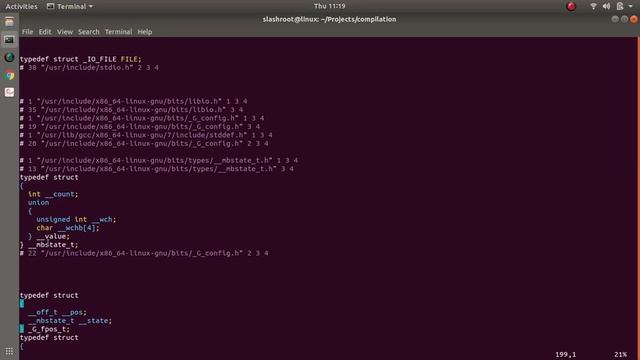 Code Compilation of C program including all the Intermediate steps. смотреть онлайн