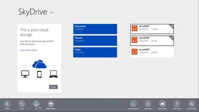 How to Cut, Copy, Paste, and Rename Files in SkyDrive (Windows 8.1) смотреть онлайн