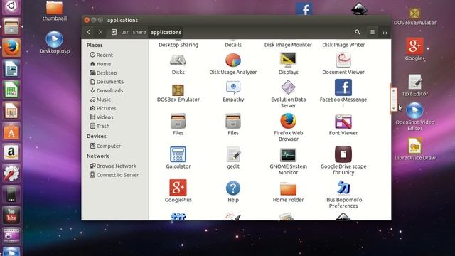 Ubuntu - How to put programs on desktop смотреть онлайн