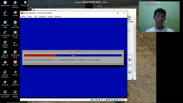 Toterial install Debian 9 di virtual box смотреть онлайн