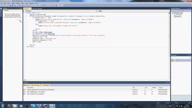 How To Make a Phishing Program with Visual Basic смотреть онлайн
