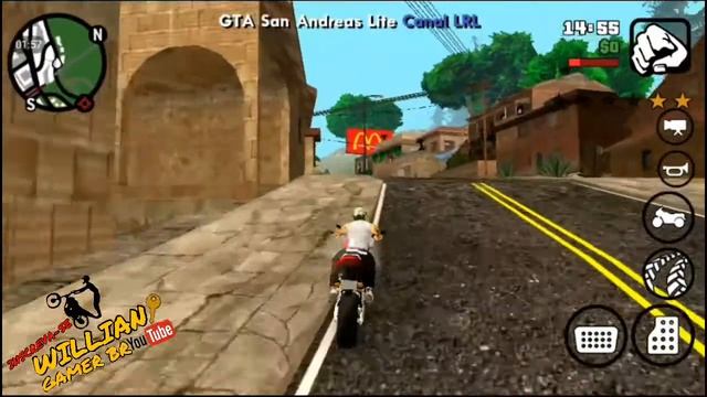 GTA SAN ANDREAS ANDROID FUGA NA FAVELA COM HORNET CARBURADA #1 смотреть онлайн