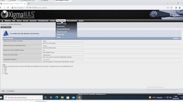 Primera parte unir XigmaNAS a WS2012 смотреть онлайн