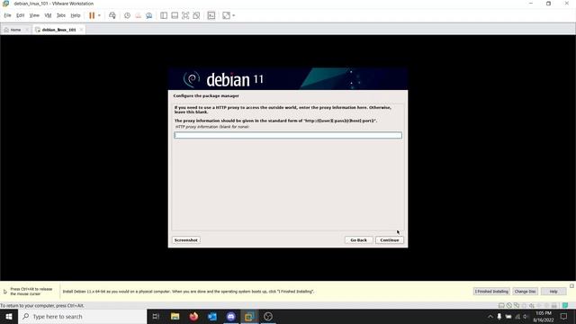 Linux 101 - Installing Debian in a virtual machine смотреть онлайн