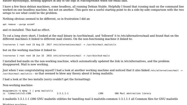 Unix & Linux: Mailutils produces error can not send message (3 Solutions!!) смотреть онлайн