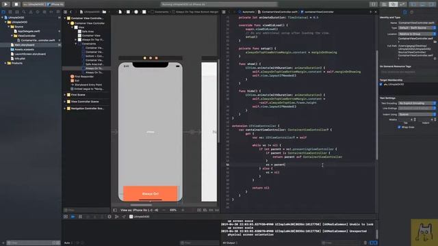 iOS UI ] Always on top view - Time lapse смотреть онлайн
