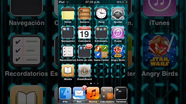 Notification Center de iOS al estilo Mac OS X Mountail Lion смотреть онлайн